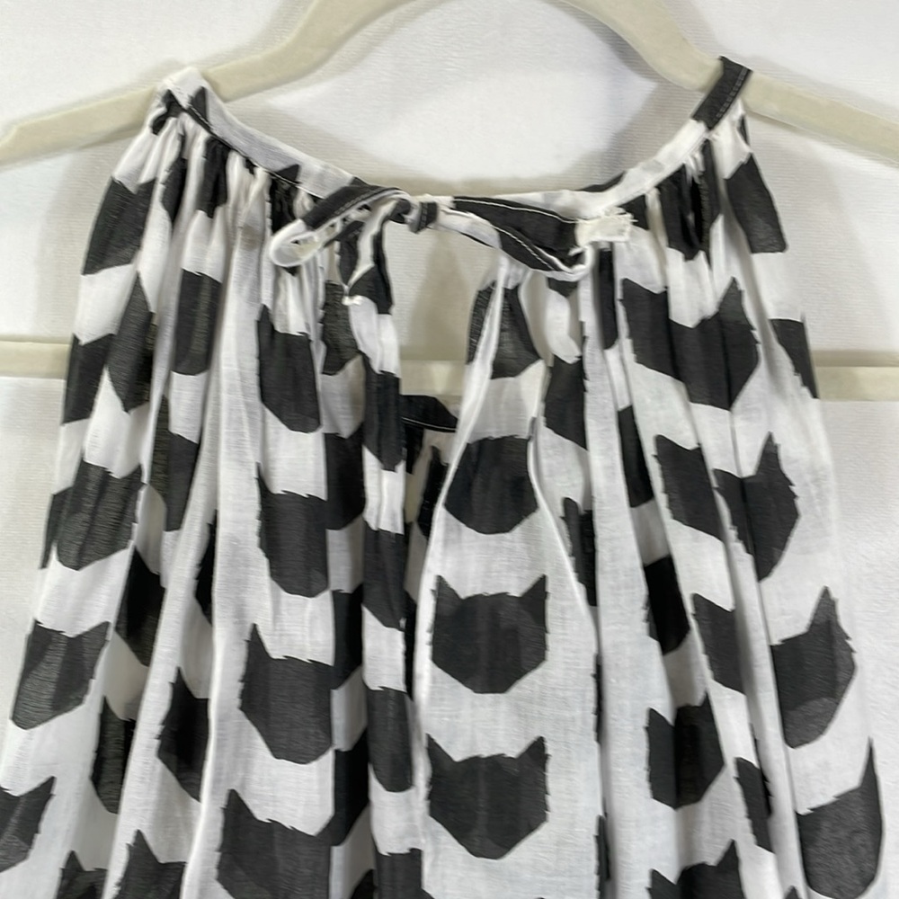 Anthropologie Porridge Tank Top Blouse Size S Sheer Lightweight Boho - Picture 5 of 10